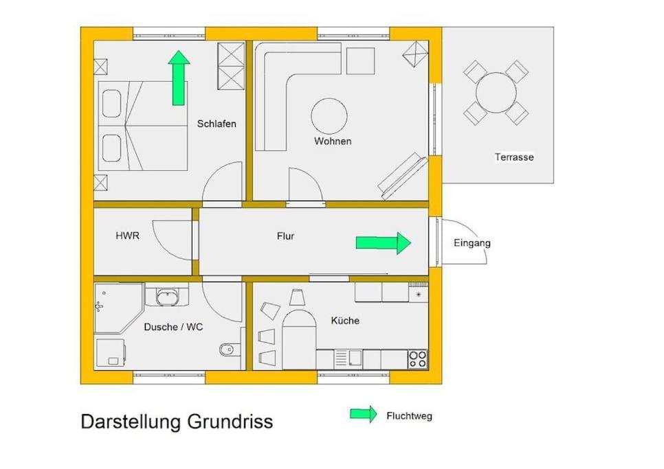 Ferienhaus Am Wald Wippra 外观 照片